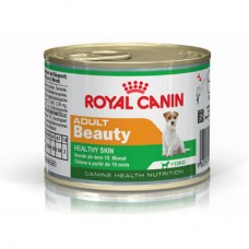 อาหารสุนัขแบบเปียก Royal Canin Mini adult Beauty 195 กรัม